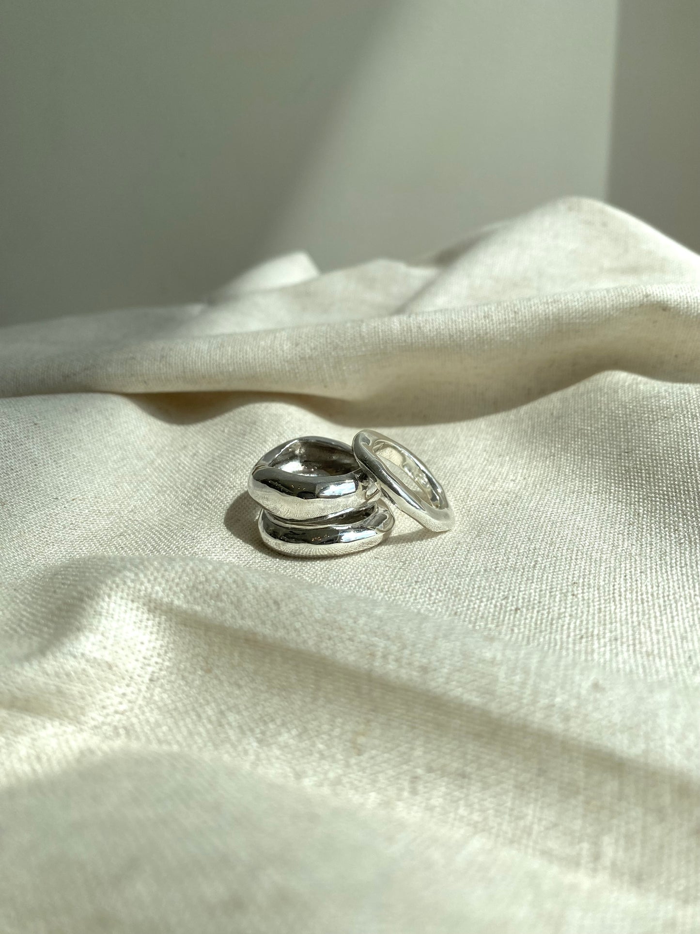 Bubble stacked rings