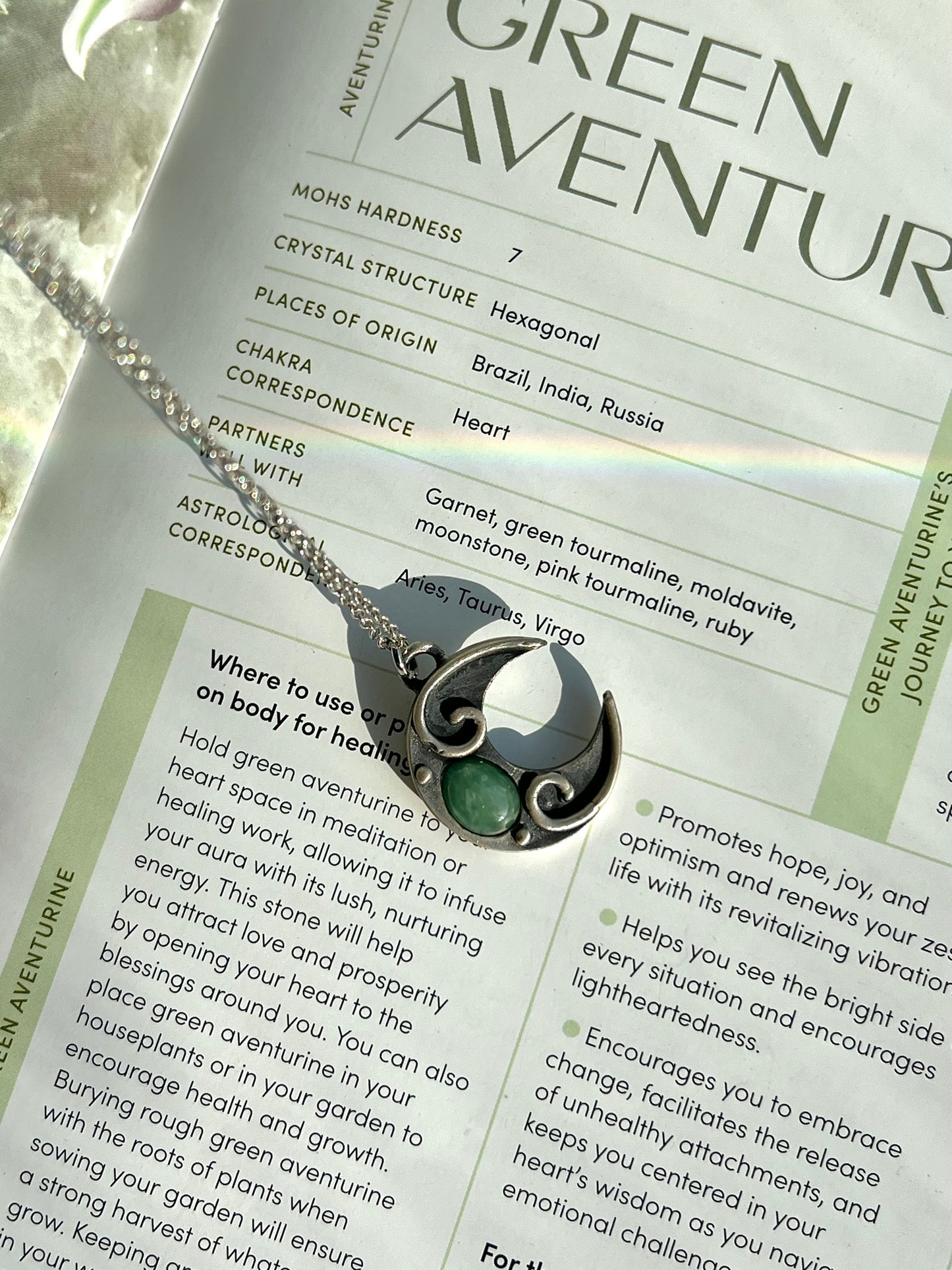 Moonlight Aventurine Necklace