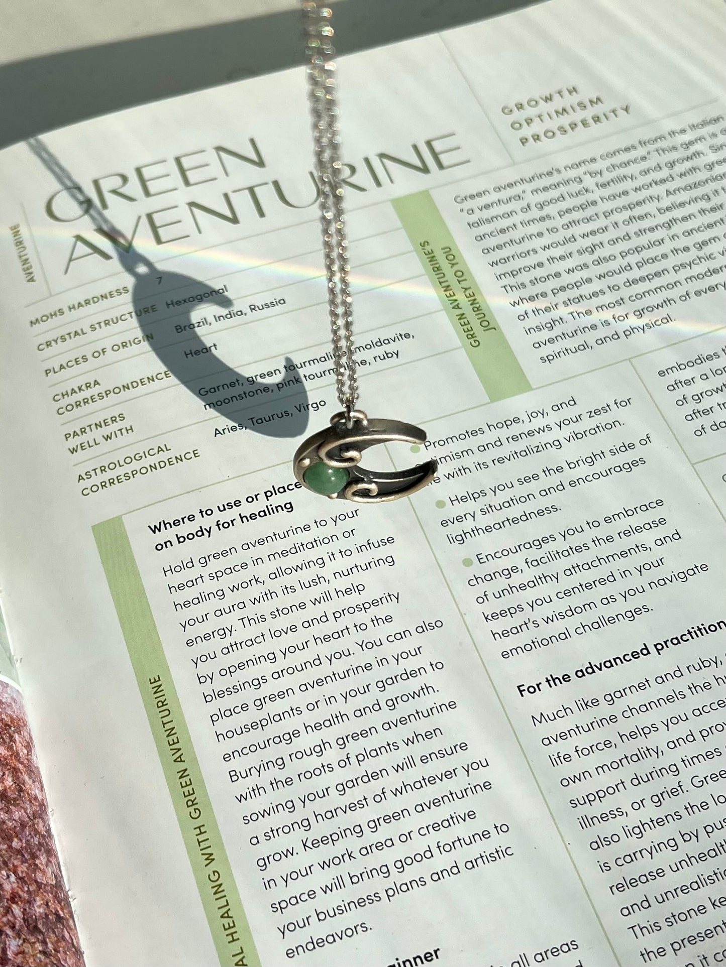 Moonlight Aventurine Necklace