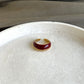Cherry red ring