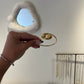 Yin & yang bangle gold
