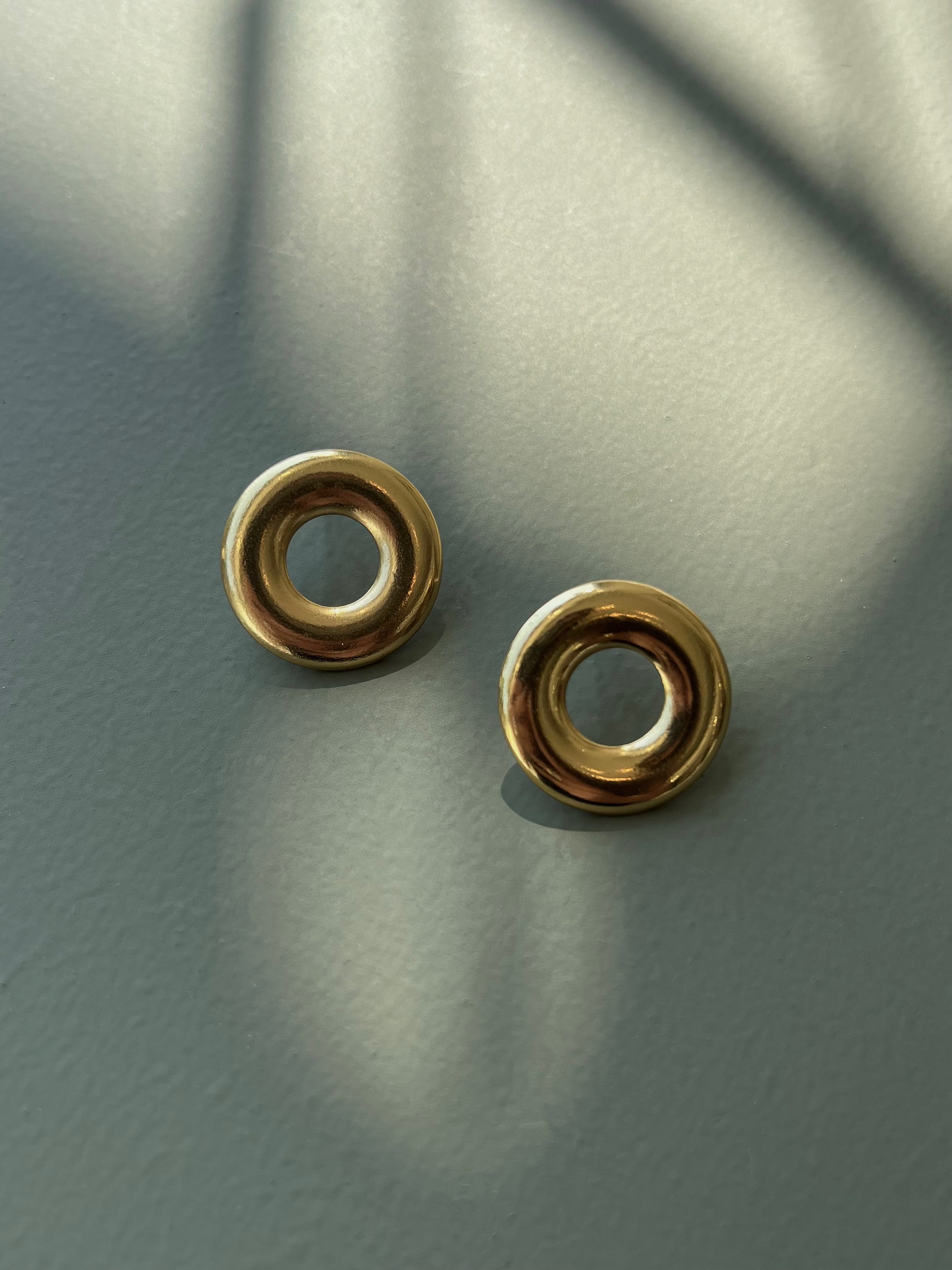 Donut earrings