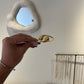 Yin & yang bangle gold