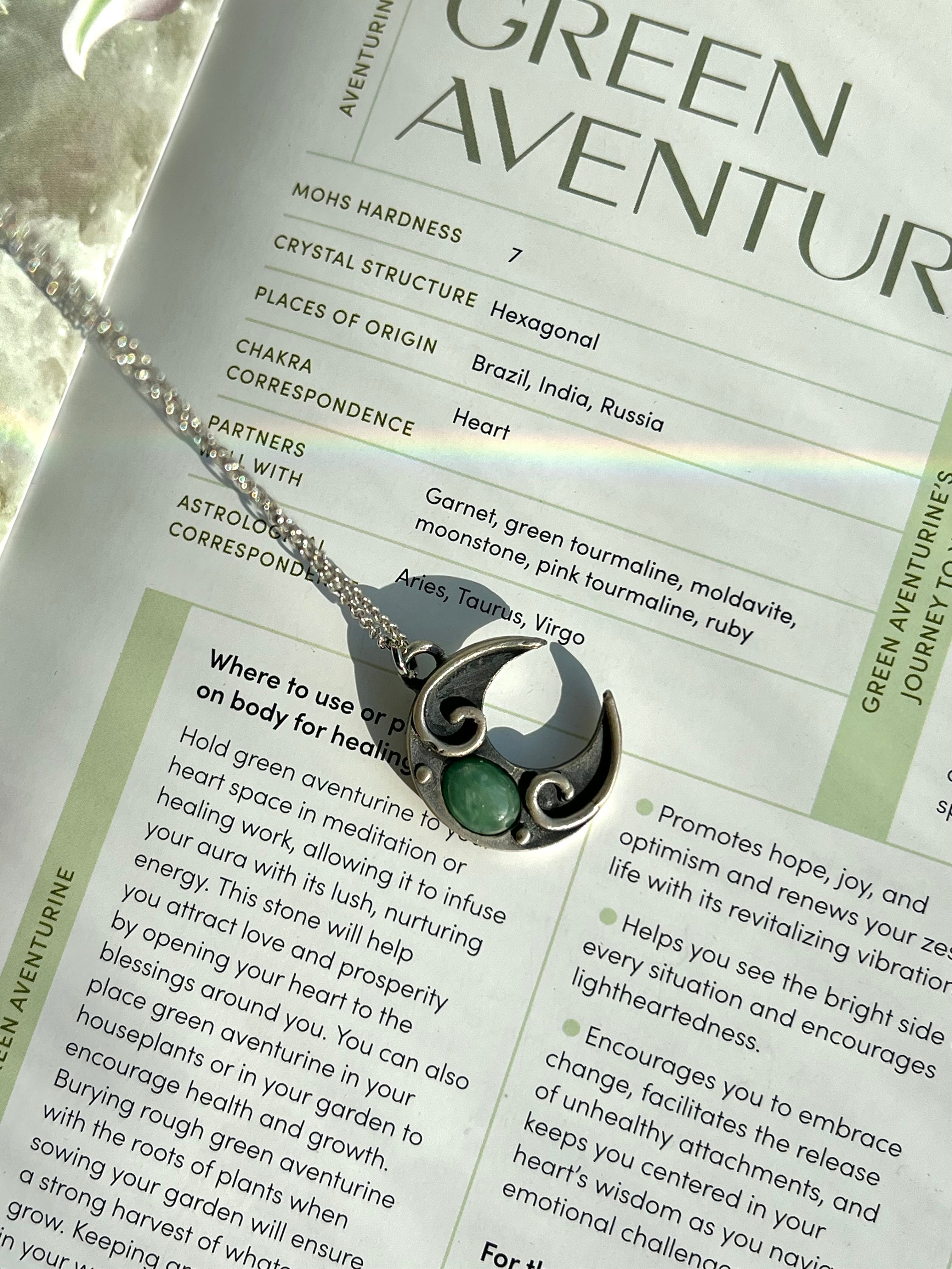 Moonlight Aventurine Necklace