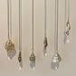 Seashell necklaces