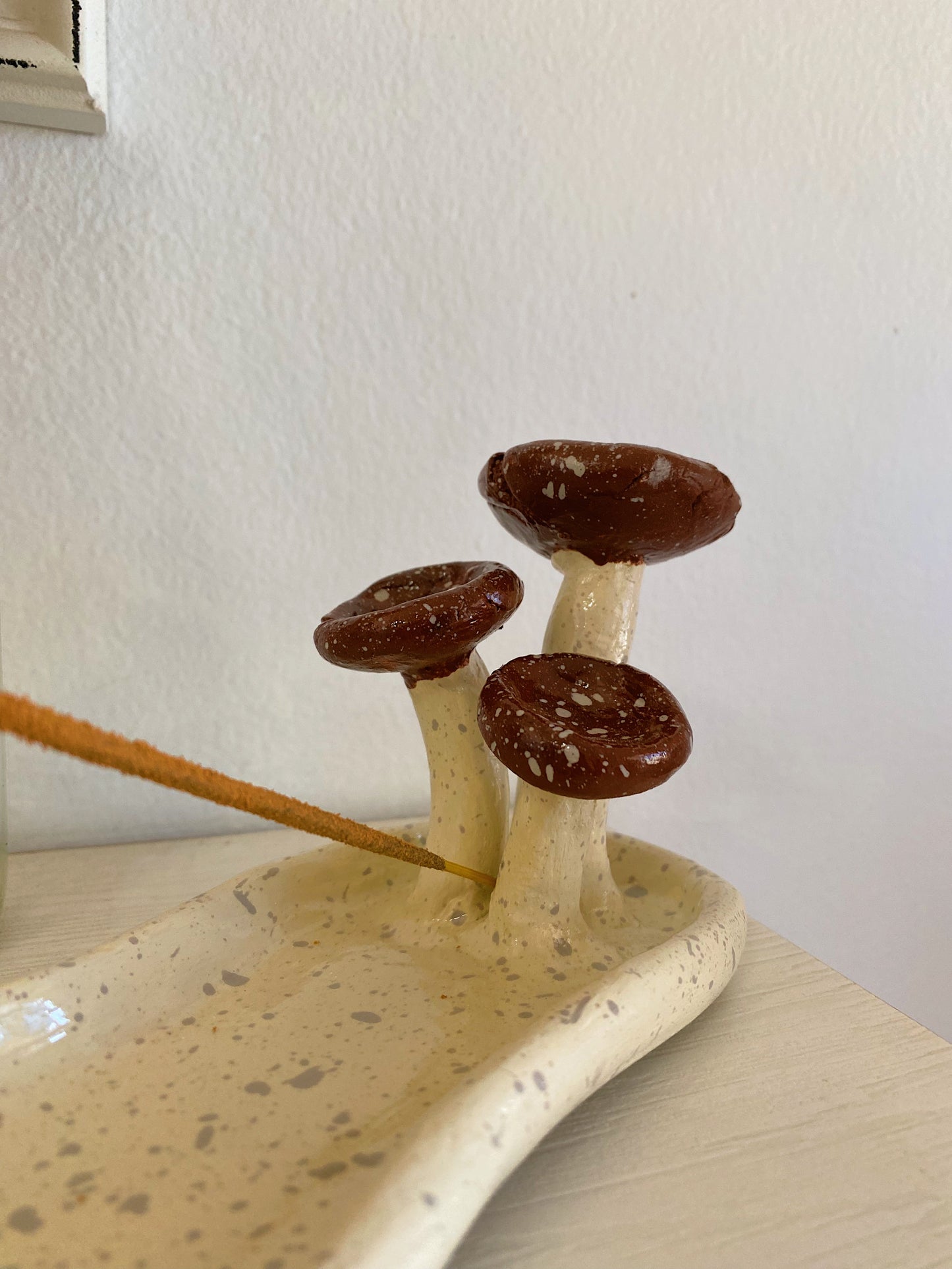 Mushroom Haven - Incense stick holder