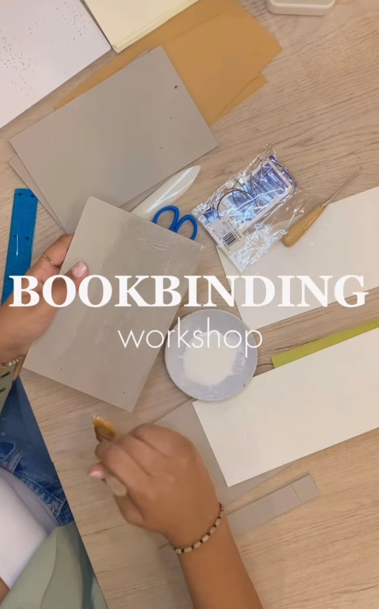 Bookbinding workshop