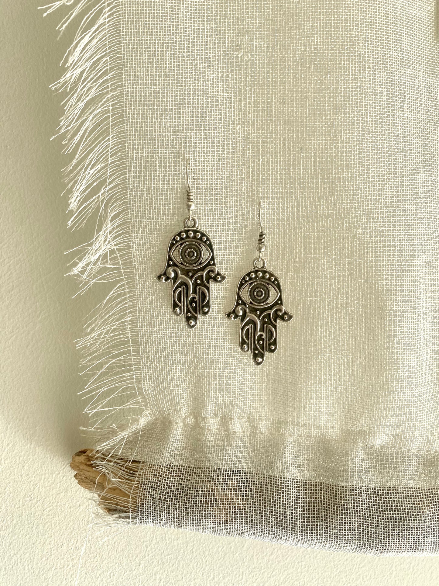 Hamsa Earrings